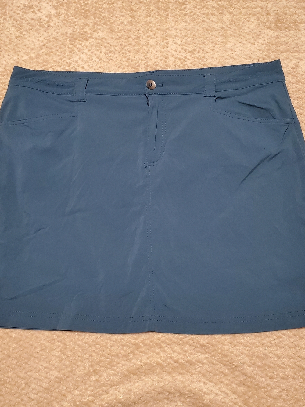 Eddie Bauer Teal Blue Mini Skort